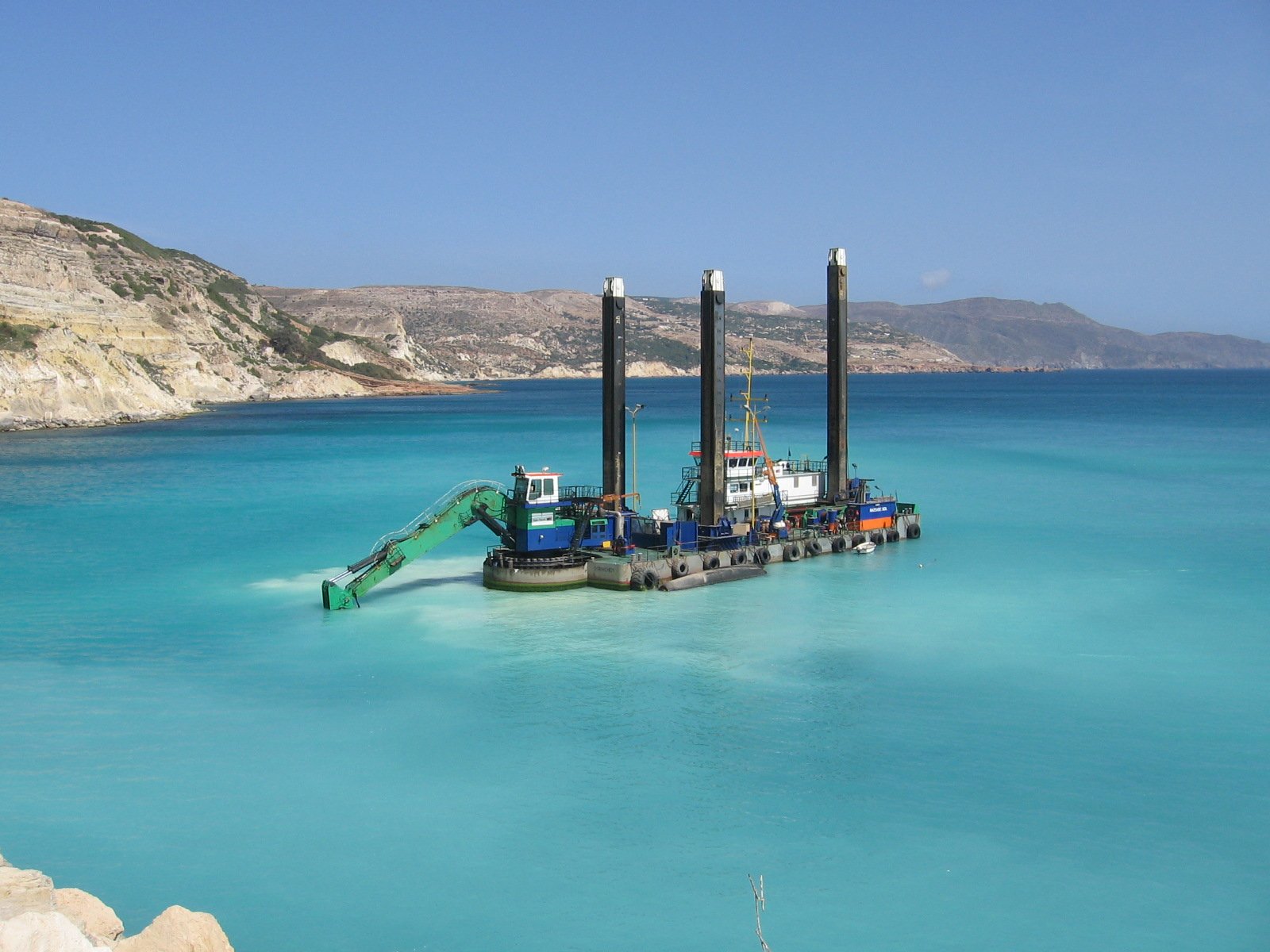 backhoe dredger dredging project backhoe dredging consultancy